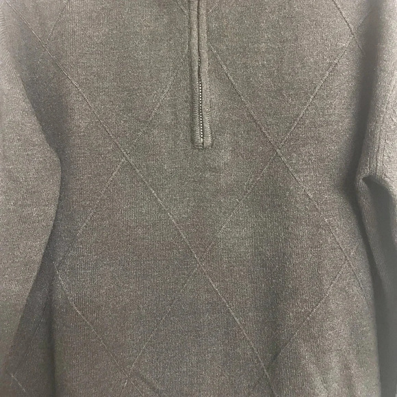 Tricots st Ralph black medium 1/4 zip sweater - Picture 2 of 6